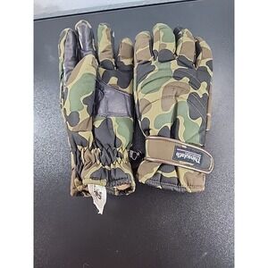 Black Sheep Hunting Gloves in a Green camouflage pattern XL‎